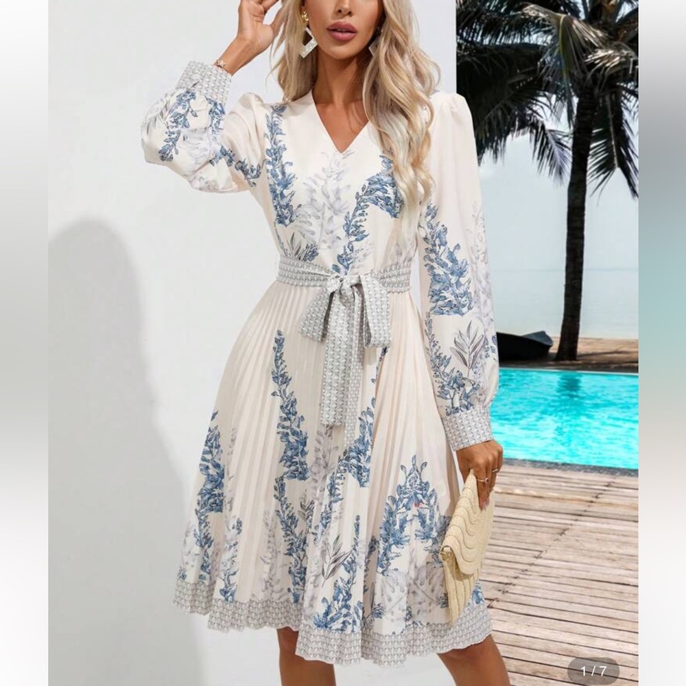 Shein | size large | aveloria floral dress